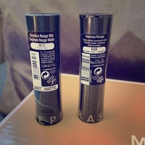 2 Sephora Rouge Matte lipstick